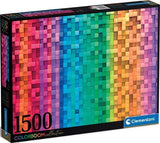 Pixel | Colourbloom Collection | Clementoni | 1500 Pieces | Jigsaw Puzzle - Puzzles +