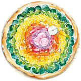 Pizza - Circle Of Colours | Ravensburger | 500 Pieces | Circular Jigsaw Puzzle - Puzzles +