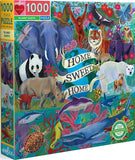 Planet Earth - Cynthia Cliff | Eeboo | 1000 Pieces | Jigsaw Puzzle - Puzzles +