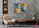 Planet Earth In Galaxy Space | CherryPazzi | 2000 Pieces | Jigsaw Puzzle - Puzzles +