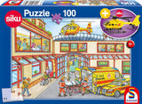 Police Helicopter | Schmidt | 100 Pieces | Jigsaw Puzzle + Helicopter - Puzzles +