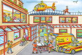 Police Helicopter | Schmidt | 100 Pieces | Jigsaw Puzzle + Helicopter - Puzzles +