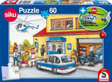 Police Helicopter | Schmidt | 60 Pieces | Jigsaw Puzzle + Helicopter - Puzzles +