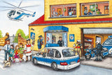 Police Helicopter | Schmidt | 60 Pieces | Jigsaw Puzzle + Helicopter - Puzzles +