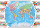 Political World Map | Ravensburger | 1000 Pieces | Jigsaw Puzzle - Puzzles +