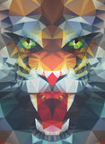 Polygon Lion | Ravensburger | 500 Pieces | Jigsaw Puzzle - Puzzles +