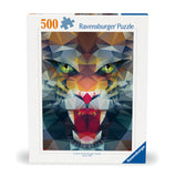 Polygon Lion | Ravensburger | 500 Pieces | Jigsaw Puzzle - Puzzles +