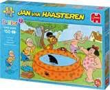 Pool Pranks | Junior No.7 | Jan van Haasteren | Jumbo | 150 Pieces | Jigsaw Puzzle - Puzzles +
