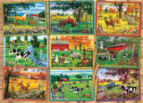 Postcards From The Farm - J. Charles | Cobble Hill | 1000 Pieces | Jigsaw Puzzle - Puzzles +
