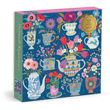 Potted Teacups - Victoria Ball | Galison | 500 Pieces | Jigsaw Puzzle - Puzzles +