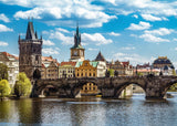 Prague View Of The Charles Bridge | Ravensburger | 1000 Pieces | Jigsaw Puzzle - Puzzles +