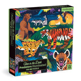 Predators Illuminated - Glow In The Dark | Mudpuppy | 500 Pieces | Jigsaw Puzzle - Puzzles +