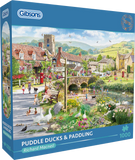 Puddle Ducks & Paddling - Richard Macneil | Gibsons | 1000 Pieces | Jigsaw Puzzle - Puzzles +
