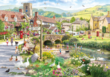 Puddle Ducks & Paddling - Richard Macneil | Gibsons | 500 Pieces | Jigsaw Puzzle - Puzzles +