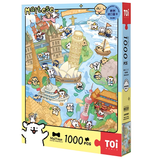 Puppy's Journey Around The World | Maltese | TOI | 1000 Pieces | Jigsaw Puzzle - Puzzles +