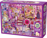 Purple - Colour Project | Shelley Davies | Cobble Hill | 1000 Pieces | Jigsaw Puzzle - Puzzles +