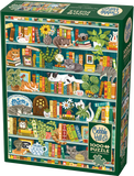 Purrfect Bookshelf - Olivia Gibbs | Cobble Hill | 1000 Pieces | Jigsaw Puzzle - Puzzles +