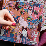 Purrfect Plants - Kitty Bardsley | Gibsons | 1000 Pieces | Jigsaw Puzzle - Puzzles +