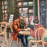 Puzzle Lane Cafe - Sarah Reyes | The Puzzle Collab | 500 Pieces | Jigsaw Puzzle - Puzzles +