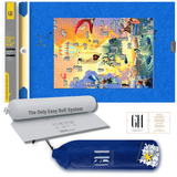 Puzzle Mat - Premium Wool Blend | Grateful House | Up To 1500 Pieces | Jigsaw Puzzle Storage - Puzzles +