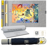 Puzzle Mat - Premium Wool Blend | Grateful House | Up To 1500 Pieces | Jigsaw Puzzle Storage - Puzzles +