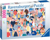Puzzle People - Marie Boiseau | WJPC | Ravensburger | 1000 Pieces | World Championship Jigsaw Puzzle - Puzzles +