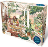 Puzzle Verandah - Sarah Reyes | The Puzzle Collab | 500 Pieces | Jigsaw Puzzle - Puzzles +