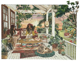 Puzzle Verandah - Sarah Reyes | The Puzzle Collab | 500 Pieces | Jigsaw Puzzle - Puzzles +