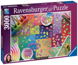 Puzzles On Puzzles | Karen Puzzles | Ravensburger | 3000 Pieces | Jigsaw Puzzle - Puzzles +