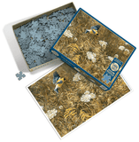 Queen Anne's Lace and American Goldfinch - Robert Bateman | Cobble Hill | 500 Pieces | Jigsaw Puzzle - Puzzles +