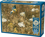 Queen Anne's Lace and American Goldfinch - Robert Bateman | Cobble Hill | 500 Pieces | Jigsaw Puzzle - Puzzles +