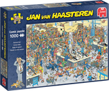 Queued Up! | Jan van Haasteren | Jumbo | 1000 Pieces | Jigsaw Puzzle - Puzzles +