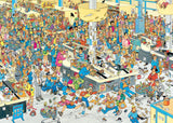Queued Up! | Jan van Haasteren | Jumbo | 1000 Pieces | Jigsaw Puzzle - Puzzles +