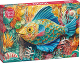 Quilled Fish | CherryPazzi | 1000 Pieces | Jigsaw Puzzle - Puzzles +