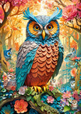 Quilled Owl | CherryPazzi | 1000 Pieces | Jigsaw Puzzle - Puzzles +