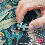Raccoon In Flowers | CherryPazzi | 1000 Pieces | Jigsaw Puzzle - Puzzles +