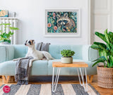 Raccoon In Flowers | CherryPazzi | 1000 Pieces | Jigsaw Puzzle - Puzzles +