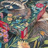 Raccoon In Flowers | CherryPazzi | 1000 Pieces | Jigsaw Puzzle - Puzzles +