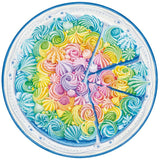 Rainbow Cake - Circle Of Colours | Ravensburger | 500 Pieces | Circular Jigsaw Puzzle - Puzzles +