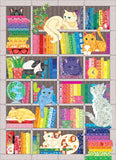 Rainbow Cat Quilt | Cobble Hill | 1000 Pieces | Jigsaw Puzzle - Puzzles +