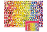 Rainbow Fruit | Botop Blackcard | 1000 Pieces | Jigsaw Puzzle - Puzzles +