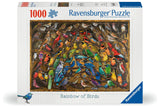 Rainbow Of Birds | Ravensburger | 1000 Pieces | Jigsaw Puzzle - Puzzles +