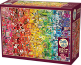Rainbow - Shelley Davies | Cobble Hill | 2000 Pieces | Jigsaw Puzzle - Puzzles +