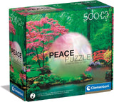 Raindrops Lullaby - Peace | Clementoni | 500 Pieces | Jigsaw Puzzle - Puzzles +