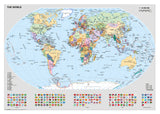 Political World Map | Ravensburger | 1000 Pieces | Jigsaw Puzzle