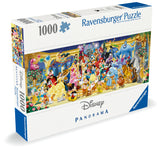 Disney Group Photo | Disney | Ravensburger | 1000 Pieces | Panorama Jigsaw Puzzle
