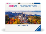 Neuschwanstein Castle - Bavaria | Ravensburger | 1000 Pieces | Panorama Jigsaw Puzzle