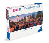 Evening in Amsterdam | Ravensburger | 1000 Pieces | Panoramic Jigsaw Puzzle