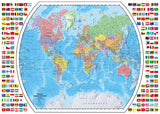 Political World Map | Ravensburger | 1000 Pieces | Jigsaw Puzzle