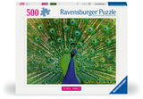 Peacock | Colourful Animals | Ravensburger | 500 Pieces | Jigsaw Puzzle